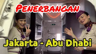 Penerbangan Jakarta - Abu Dhabi dengan Etihad