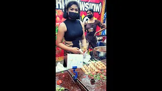 Hot​ 🔥 and Spicy 🌶️ Meatballs and Sausages | Thai Street Food ❤️ 🇹🇭