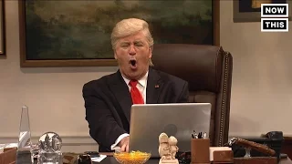 Alec Baldwin Gets $1,400 to Play Donald Trump On 'SNL' | NowThis