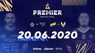 Navi vs Vitality Inferno, OverPass, Nuke | Blast Premier Spring Finals Europe