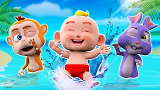 Swimming Song 🏊‍♀️⛅🌈 | Animal Version New✨ | More Nursery Rhymes & Baby Songs