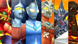 【大怪獣バトル ウルトラコロシアムDX】ウルトラセブン ・アーマードダークネス・EXレッドキング・EXエレキング・Ultraman