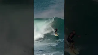 Surfing a MASSIVE Wave on a SUP: Watch What Happens Next! #shorts