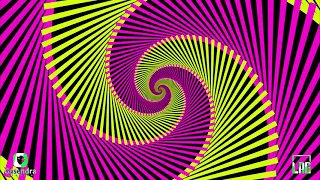 Neon Spin Spiral Hypnosis Optical Illusion Meditation Deep Sleep