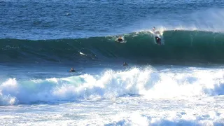 East Coast Reefs get BLASTED with Perfect Swell