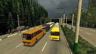 Автобусный парад в Garry's mod