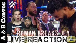 Roman Reigns MAKES Jey Uso Fall In Line on Smackdown 10/30/20 - LIVE REACTION | SD Live