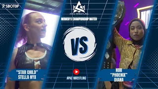 APAC Wrestling - Stella Nyx VS Nor "Phoenix" Diana - APAC Wrestling Women's Championship
