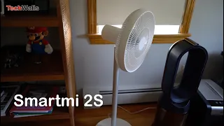 XIAOMI Smartmi 2S Cordless Smart Stand Fan Unboxing, Installation & Testing