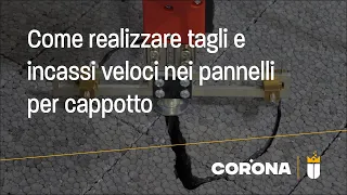 Come realizzare tagli e incassi veloci nei pannelli per cappotto