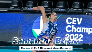 Samantha Bricio │Mexican Volleyball Star│ Dinamo-Ak Bars Kazan vs BEZIERS Volley│CEV Champion League