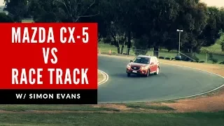 Mazda CX-5 Race Track Test With Champion Rally Car Driver Simon Evans