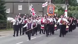 Ballinacross Accordion Band @ Knockloughrim Annual Orange Service 2016 (1)