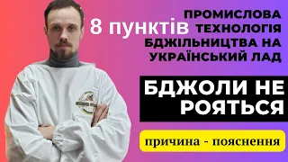 Промислова технологія догляду за бджолами. Мінімум затраченого часу. Максимум ефекту. Без роїння)