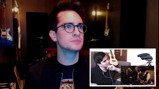 BRENDON URIE REACTING TO VOCAL COACH TRISTAN PAREDES REACTING TO HIM