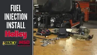 Stacey David's GearZ Holley Fuel Injection Install