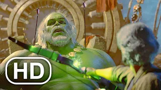 Maestro Hulk Vs Old Man Hawkeye Fight Scene 4K ULTRA HD - Marvel's Avengers Hawkeye DLC