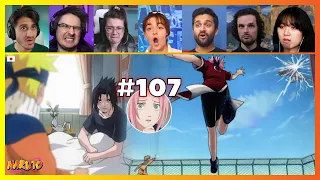 Naruto Episode 107 | Hospital Fight! | Reaction Mashup ナルト