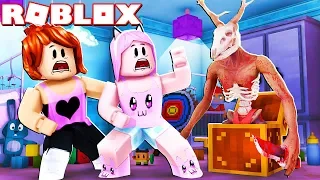 PRESAS NA CRECHE ASSOMBRADA (Roblox)