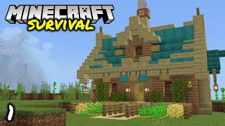 My New Minecraft Survival World! (Minecraft Survival Let's Play) Episode 1