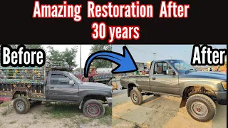 Toyota Hilux Car Restoration after 30 years