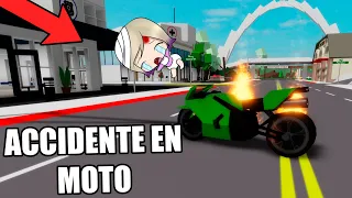 LYNA BEBE TIENE UN ACCIDENTE CON SU NUEVA MOTO EN BROOKHAVEN ROBLOX!!