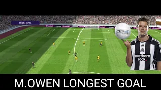 PES IN HALF PITCH GOAL BY M. OWEN