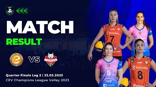 Eczacibasi Dynavit vs Developres Rzeszów | Quarter Finals Results | CEV Champions League Volley 2023