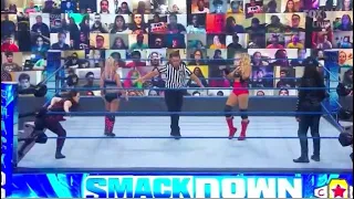 ALEXA BLISS vs NIKKI CROSS vs LACEY EVANS vs TAMINA SNUKA -WWE SMACKDOWN September 11 2020 - 9/11/20