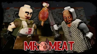 LEGO Mr. Meat vs Granny - Stop motion, Animation