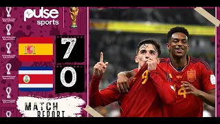 Spain 7-0 Costa Rica: world Cup 2022