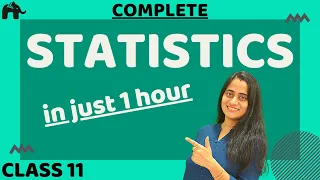 Statistics Class 11 Maths | in Hindi