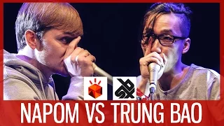 NaPoM vs TRUNG BAO  |  Grand Beatbox SHOWCASE Battle 2017  |  SEMI FINAL
