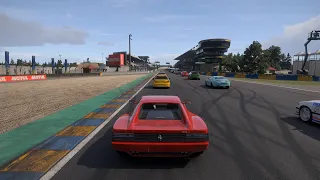 Using The Beautiful Ferrari Testarossa at Le Mans (Forza Motorsport)