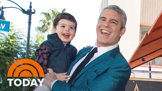 Andy Cohen's son's 'calculations' say he won't be a good boy today