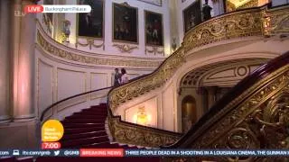 Descending The Grand Staircase - Inside Buckingham Palace | Good Morning Britain
