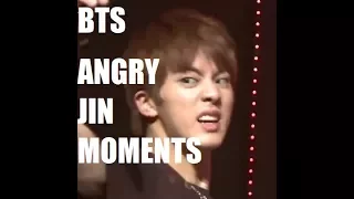 BTS Angry Jin Moments