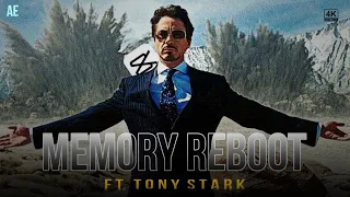 [4k] IRON MAN "TONY STARK" (EDIT) MEMORY REBOOT
