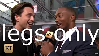 anthony mackie and sebastian stan being the chaotic kids in class for 8 minutes straight