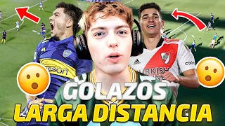 DAVOO XENEIZE REACCIONA A GOLAZOS DE LARGA DISTANCIA EN EL FUTBOL ARGENTINO