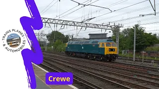 A busy day Train spotting at Crewe train station WCML 2022 #britishrailways