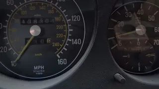 1979 Mercedes Benz R107 450SL Engine Running 136,301 miles