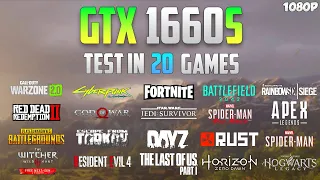 GTX 1660 Super Test in 20 Games - 1080p