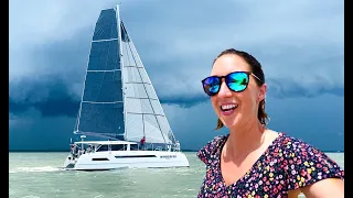 FIRST SAIL on our NEW CATAMARAN!! - Sea Trials of the Max Cruise 44 SC (MJ Sailing - Episode 241)