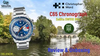 Christopher Ward "C65" 150m Chronograph Watch - Review & Unboxing (C65-41ACH1 / Sellita SW510 BHa)