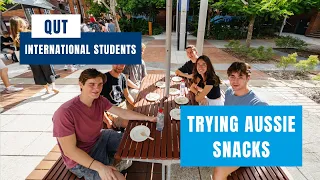 QUT International Students Try Aussie Snacks!