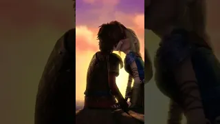 A sunset kiss #shorts #hiccstrid #httyd #hiccuphaddock #astridhofferson