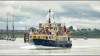 Out and About on the Swale and Medway 31st August and 1st September 2023 (HD1080) with commentary.