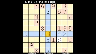 How to Solve New York Times Sudoku Hard  18 January, 2024