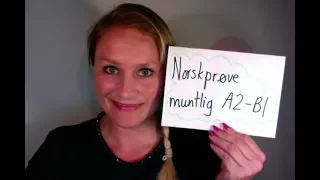 Video 368: Norskprøve muntlig A2-B1